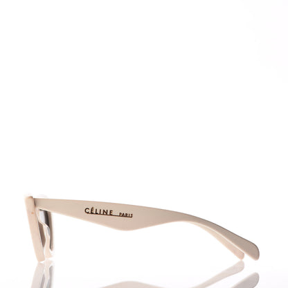 Celine Acetate Cat Eye Sunglasses CL40019I Ivory 3 of 9