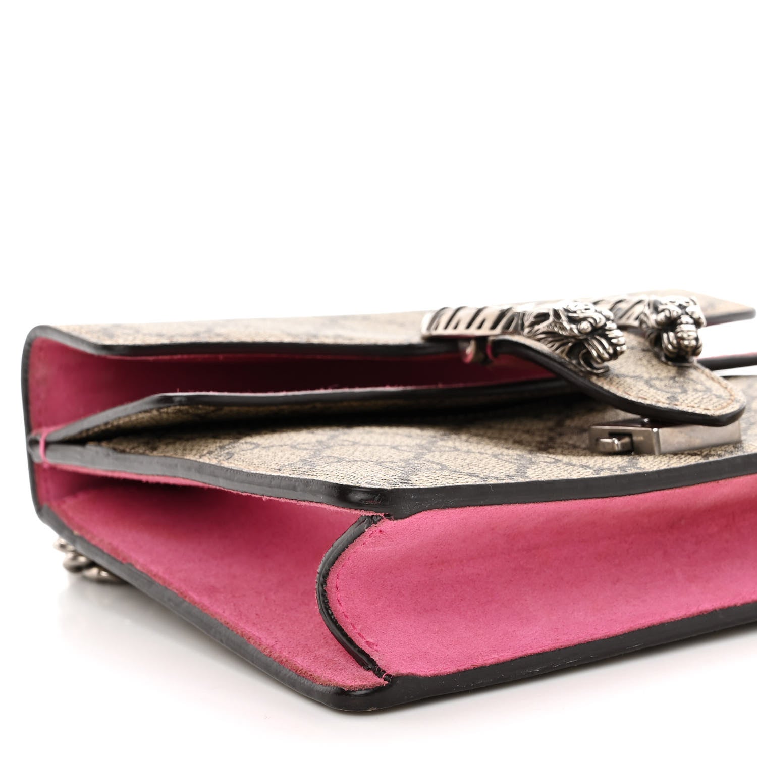 Gucci GG Supreme Monogram Mini Dionysus Shoulder Bag Pink 8 of 11
