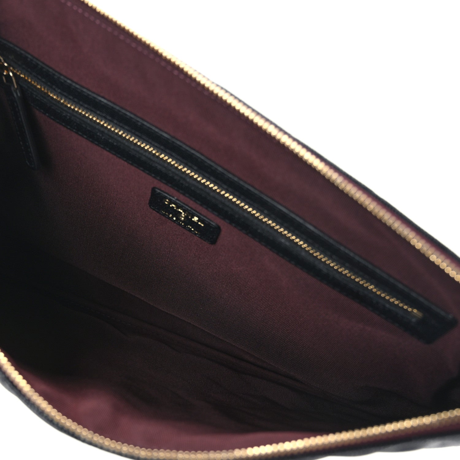Chanel Caviar Quilted Large Cosmetic Case Black 5 of 7