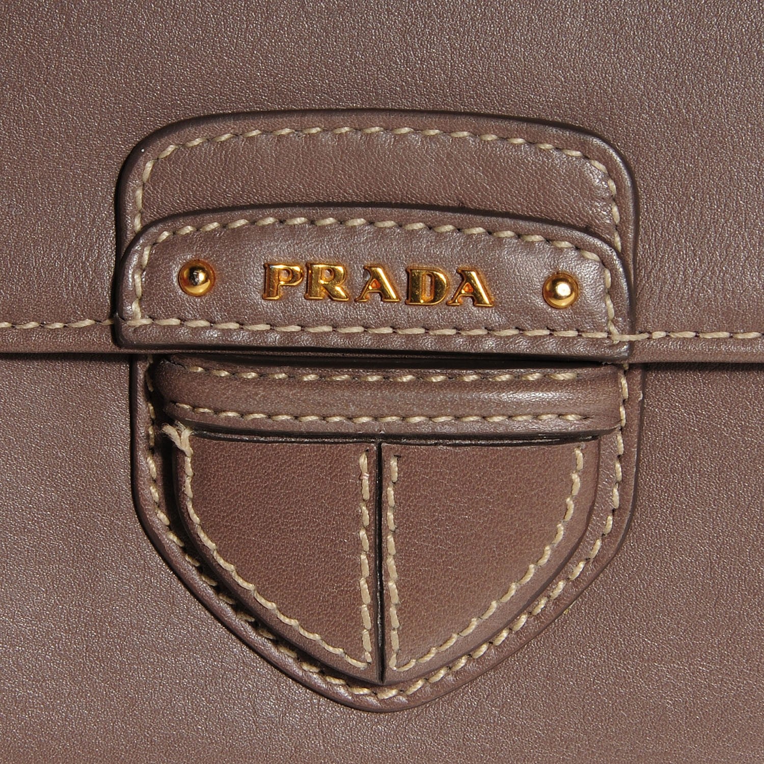 Prada City Calf Long Wallet Argilla 5 of 10