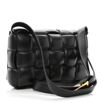 Bottega Veneta Nappa Maxi Intreccio Padded Cassette Crossbody Bag Black 3 of 11