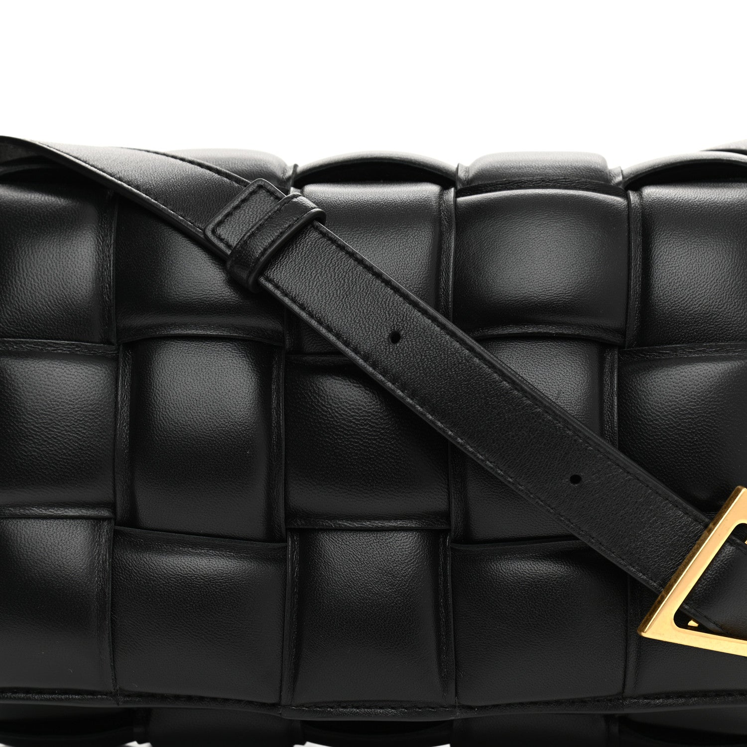 Bottega Veneta Nappa Maxi Intreccio Padded Cassette Crossbody Bag Black 7 of 10