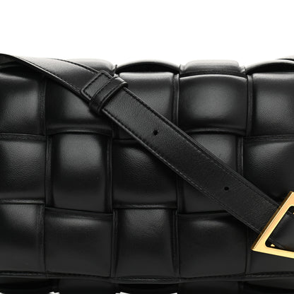 Bottega Veneta Nappa Maxi Intreccio Padded Cassette Crossbody Bag Black 7 of 10