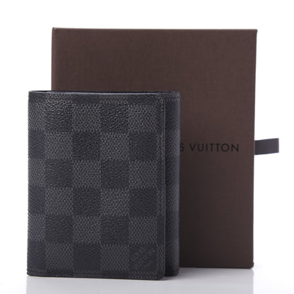 Louis Vuitton Damier Graphite Canvas Tri-Fold Compact Wallet 9 of 10