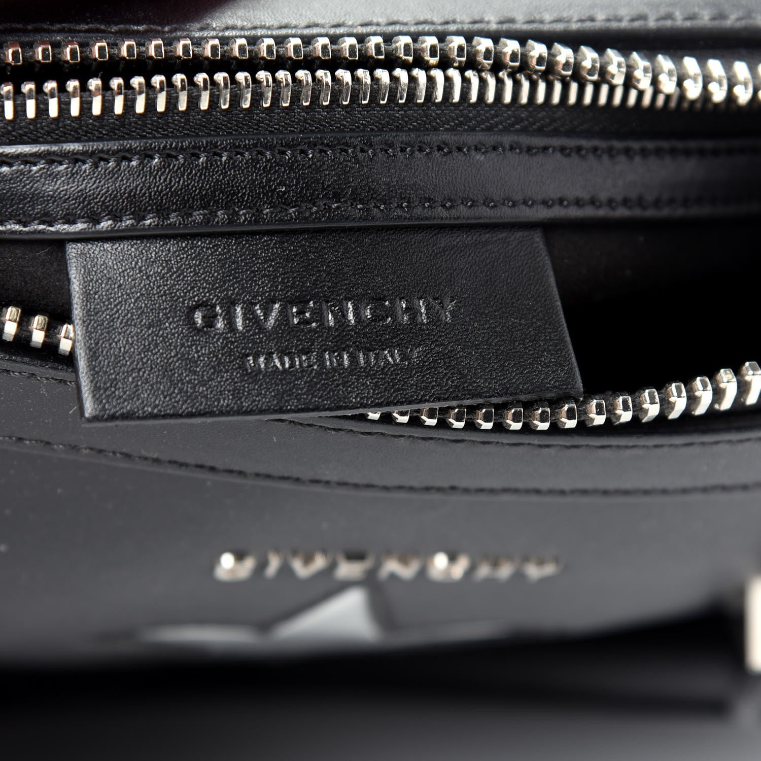 Givenchy Calfskin Star Medium Lucrezia Black Silver 9 of 10