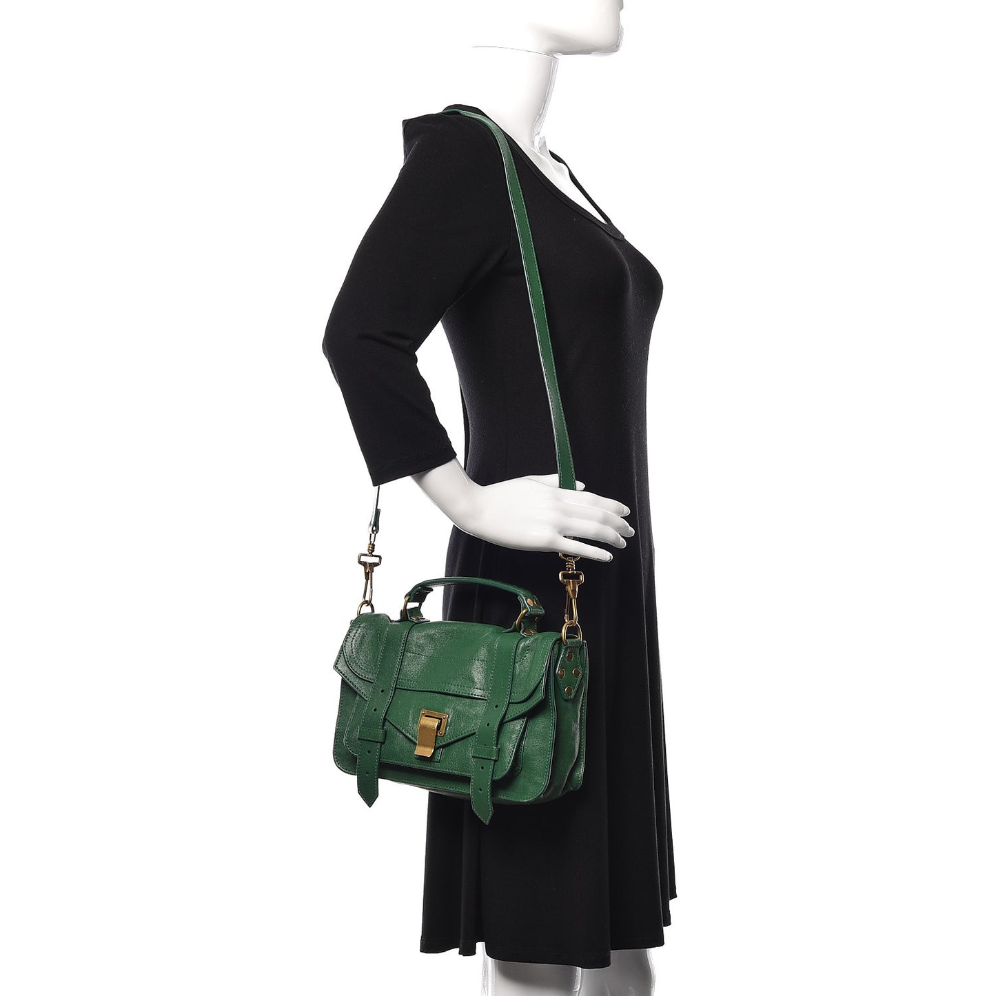 Lambskin Tiny PS1 Satchel Watermelon