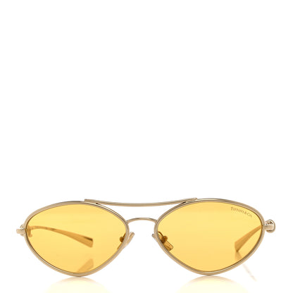 Tiffany Metal Knot Sunglasses TF3117 Pale Gold 2 of 8