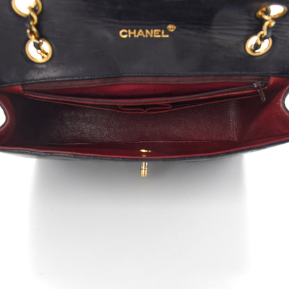 Chanel Lambskin Quilted Medium Single Flap Black 5 of 9