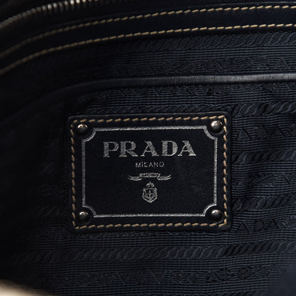 Prada Tessuto Nylon Soft Calf Tote 13 of 15