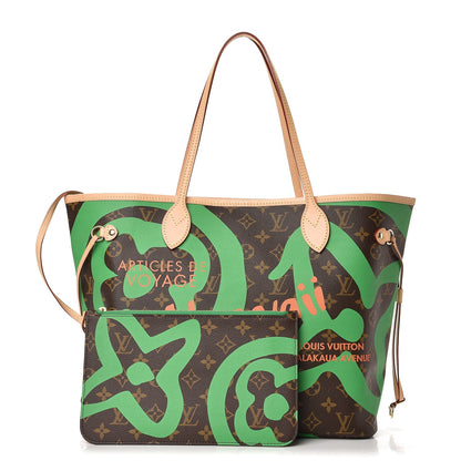 Louis Vuitton Monogram Tahitienne Hawaii Neverfull MM 1 of 9