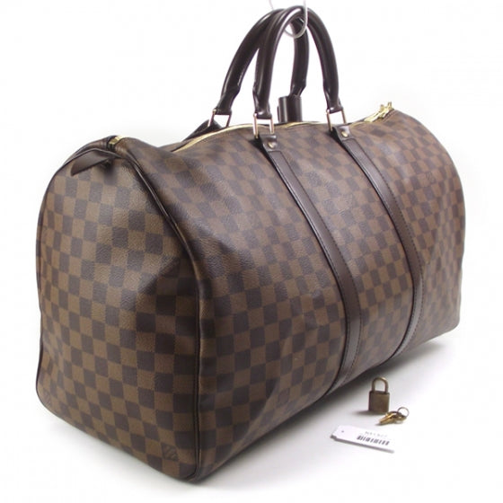 Louis Vuitton Damier Ebene Keepall 50 3 of 10