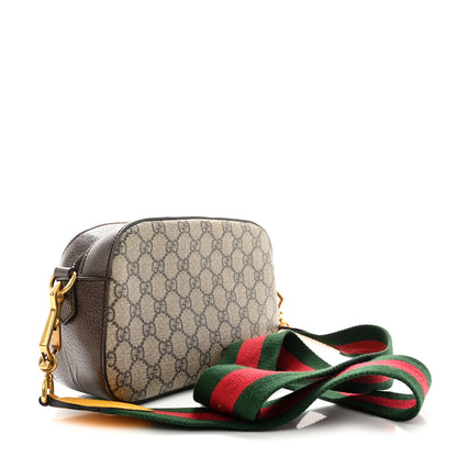 Gucci GG Supreme Monogram Web Neo Vintage Shoulder Bag Beige New Acero Crop 3 of 10