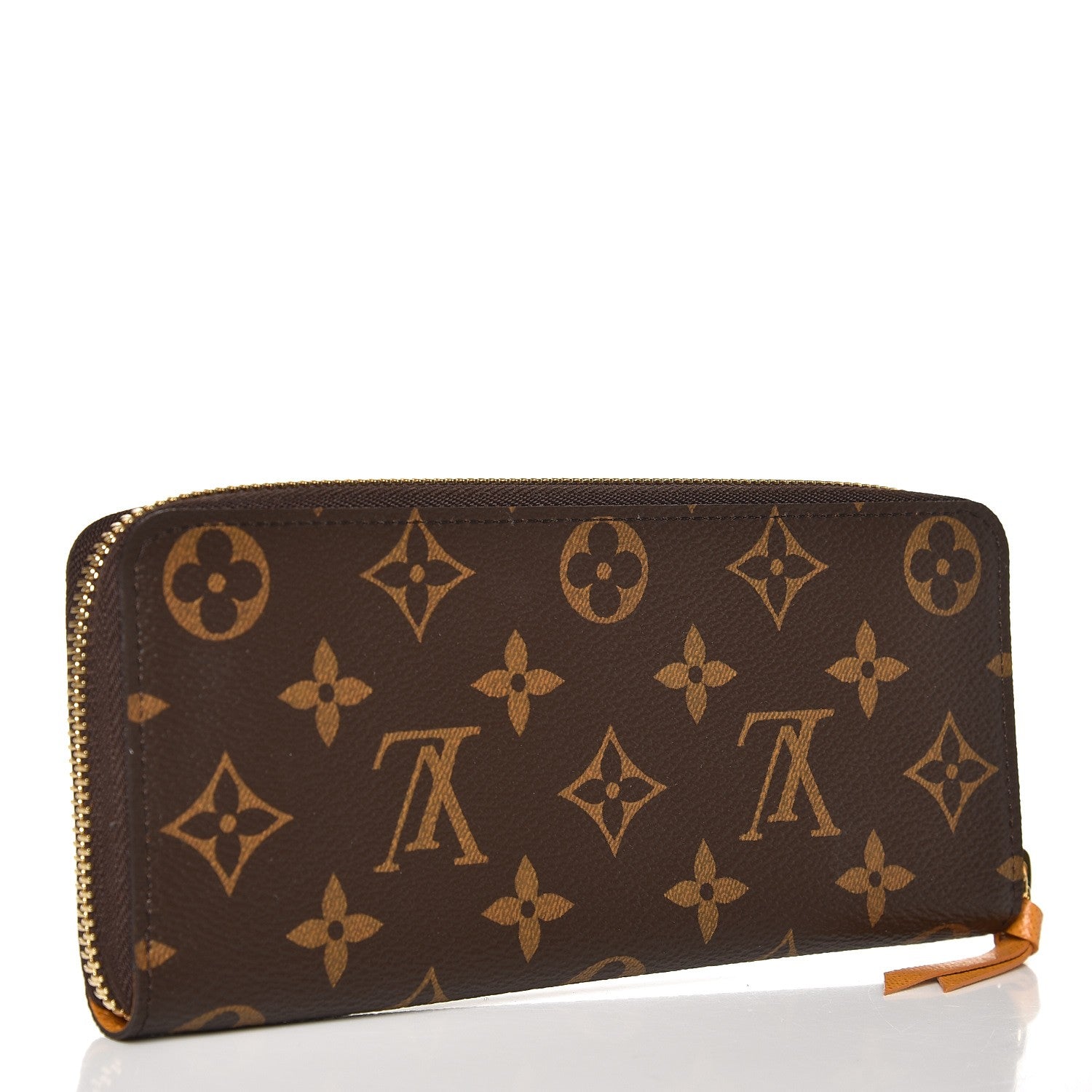 Louis Vuitton Monogram Clemence Wallet Safran 3 of 8