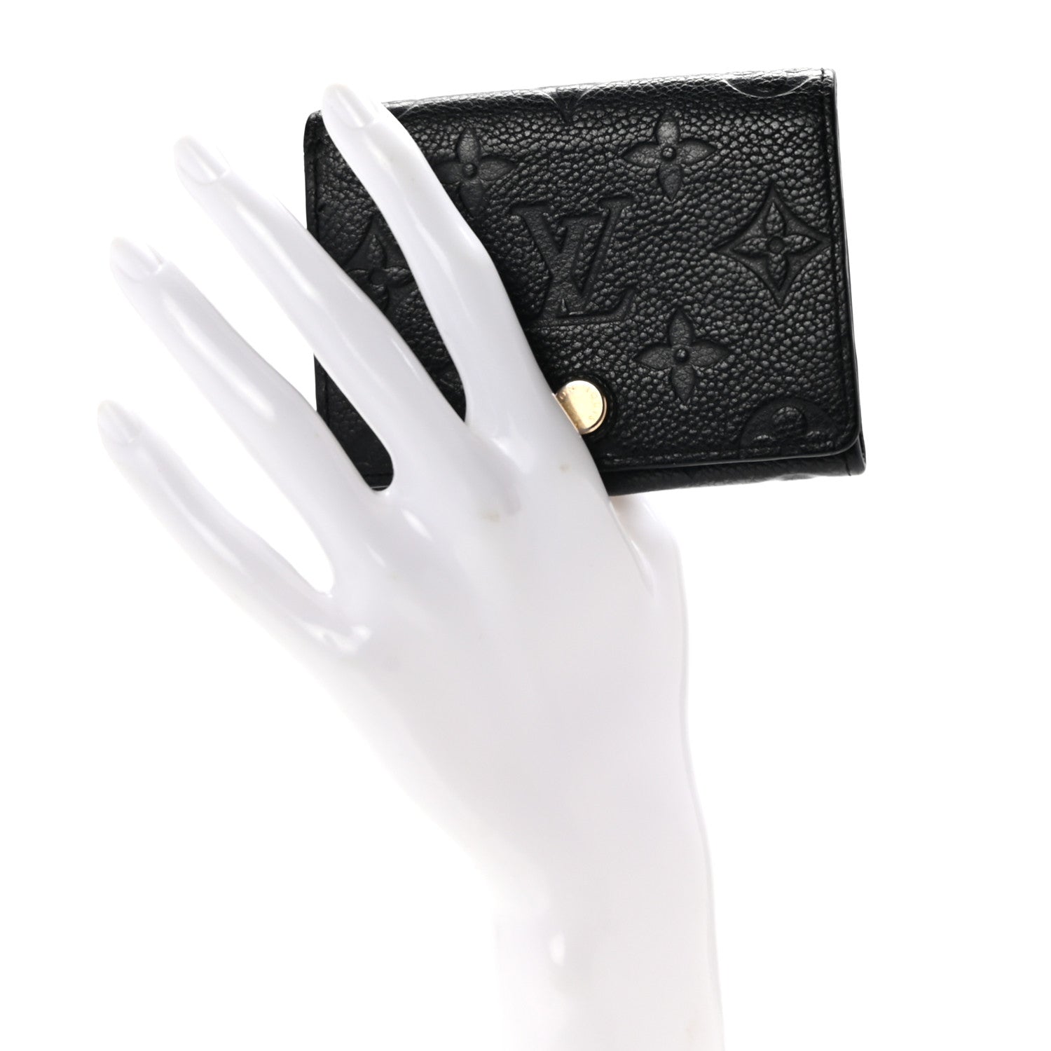 Louis Vuitton Empreinte Business Card Holder Black 2 of 8