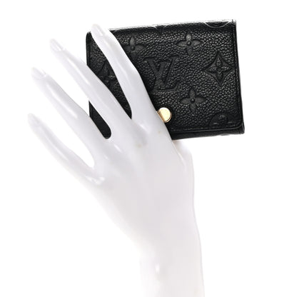 Louis Vuitton Empreinte Business Card Holder Black 2 of 8