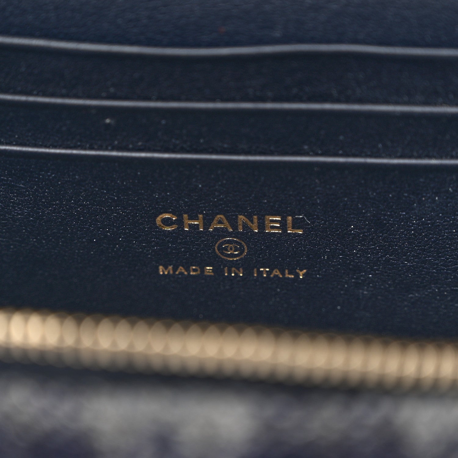 Chanel Wool Plaid Quilted Small Vanity Case With Chain Blue 6 of 11