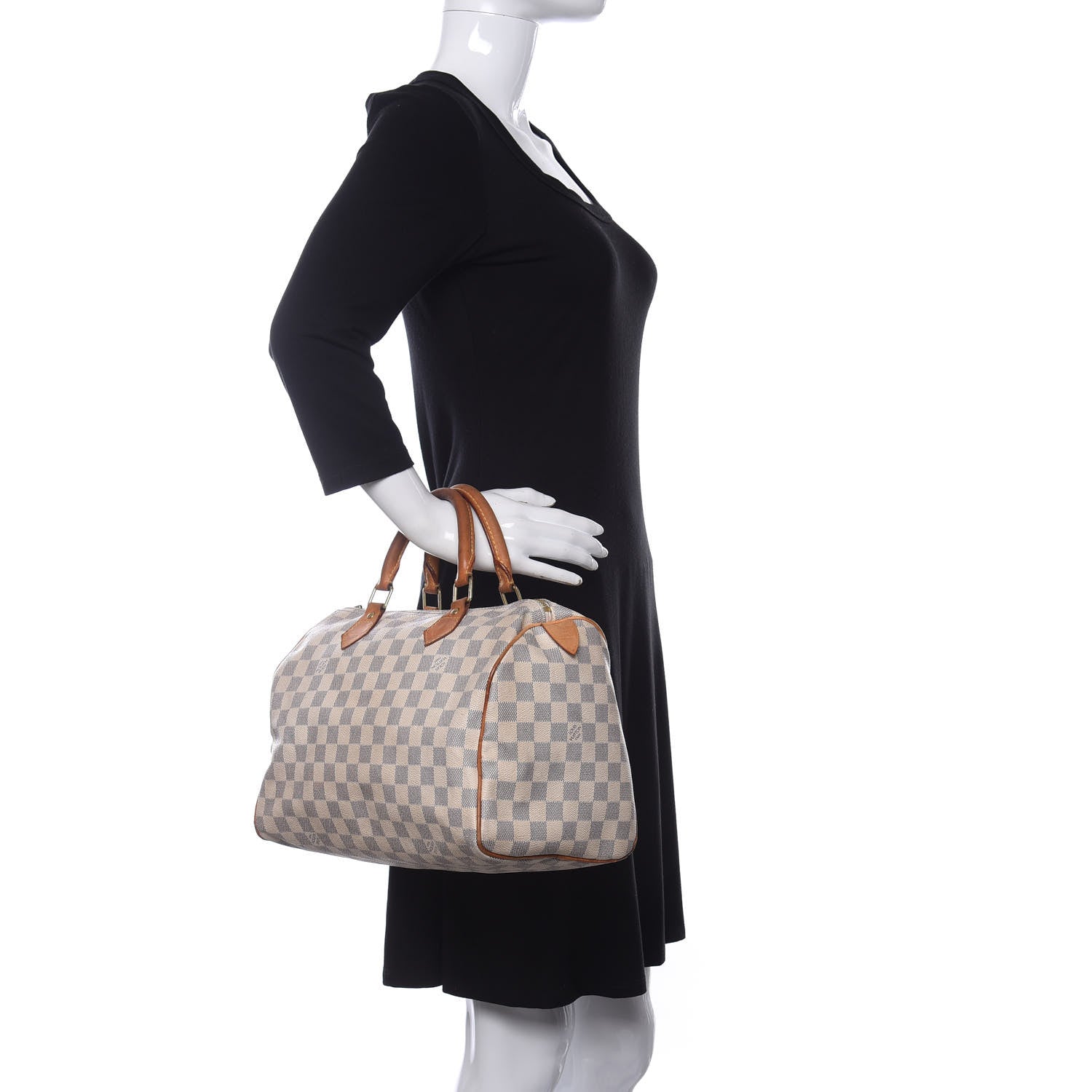 Louis Vuitton Damier Azur Speedy 30 2 of 14