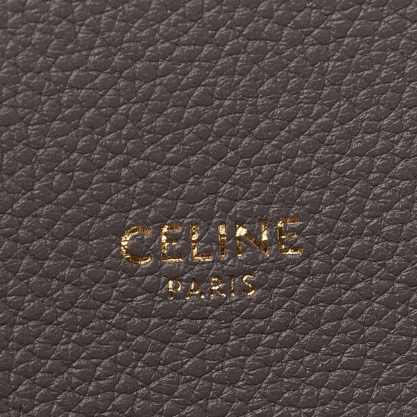 Soft Grained Calfskin Small Belt Cabas Phantom Taupe