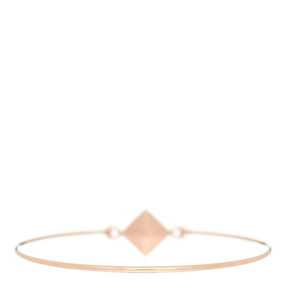 Hermes 18K Rose Gold Collier De Chien Rock Bracelet SH 2 of 3