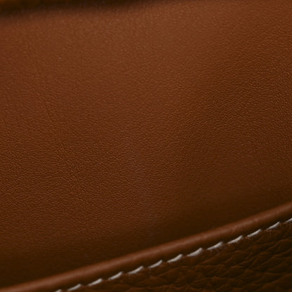Hermes Taurillon Clemence Lindy 26 Gold 11 of 12