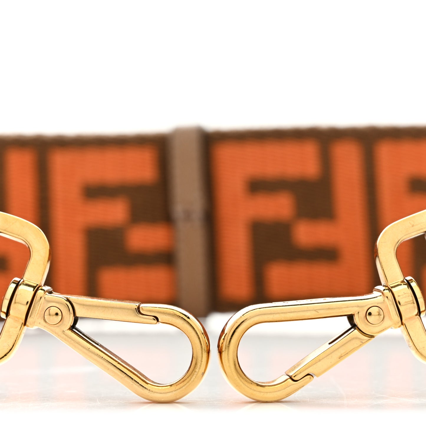 Ribbon Vitello King FF 1974 Adjustable Strap You Fango Brick Sand