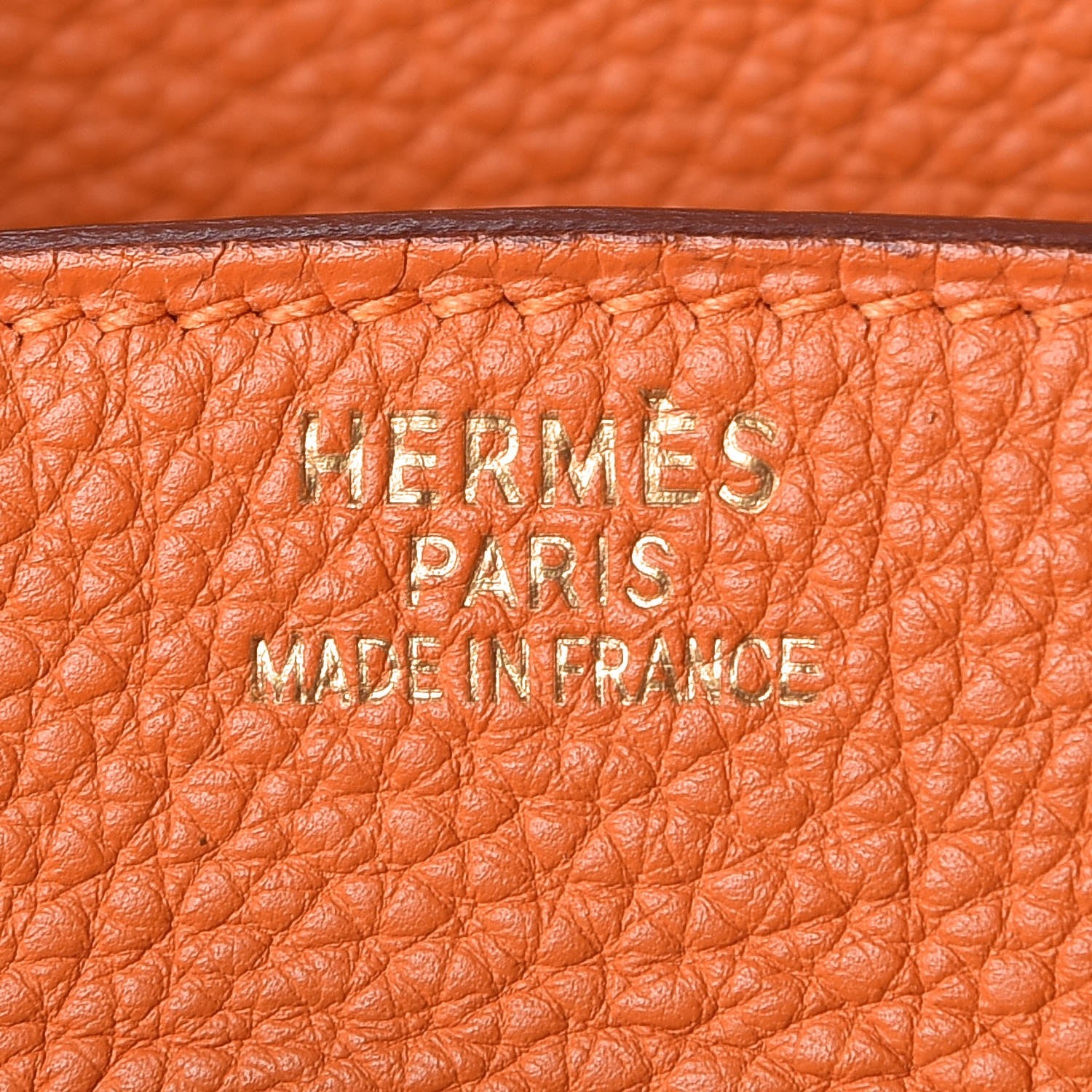 Hermes Togo Birkin 35 Orange 6 of 13