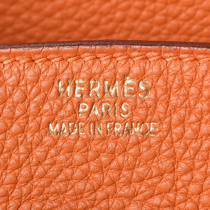 Hermes Togo Birkin 35 Orange 6 of 13