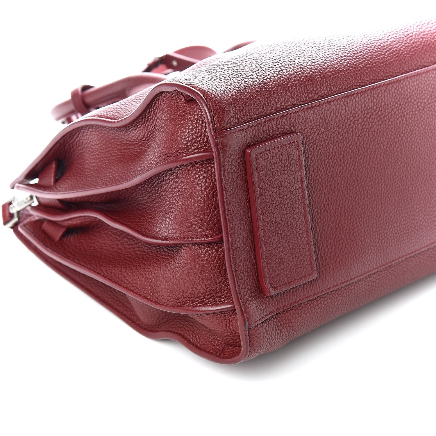 Saint Laurent Grained Calfskin Small Supple Sac De Jour Dark Pallisandre 6 of 18