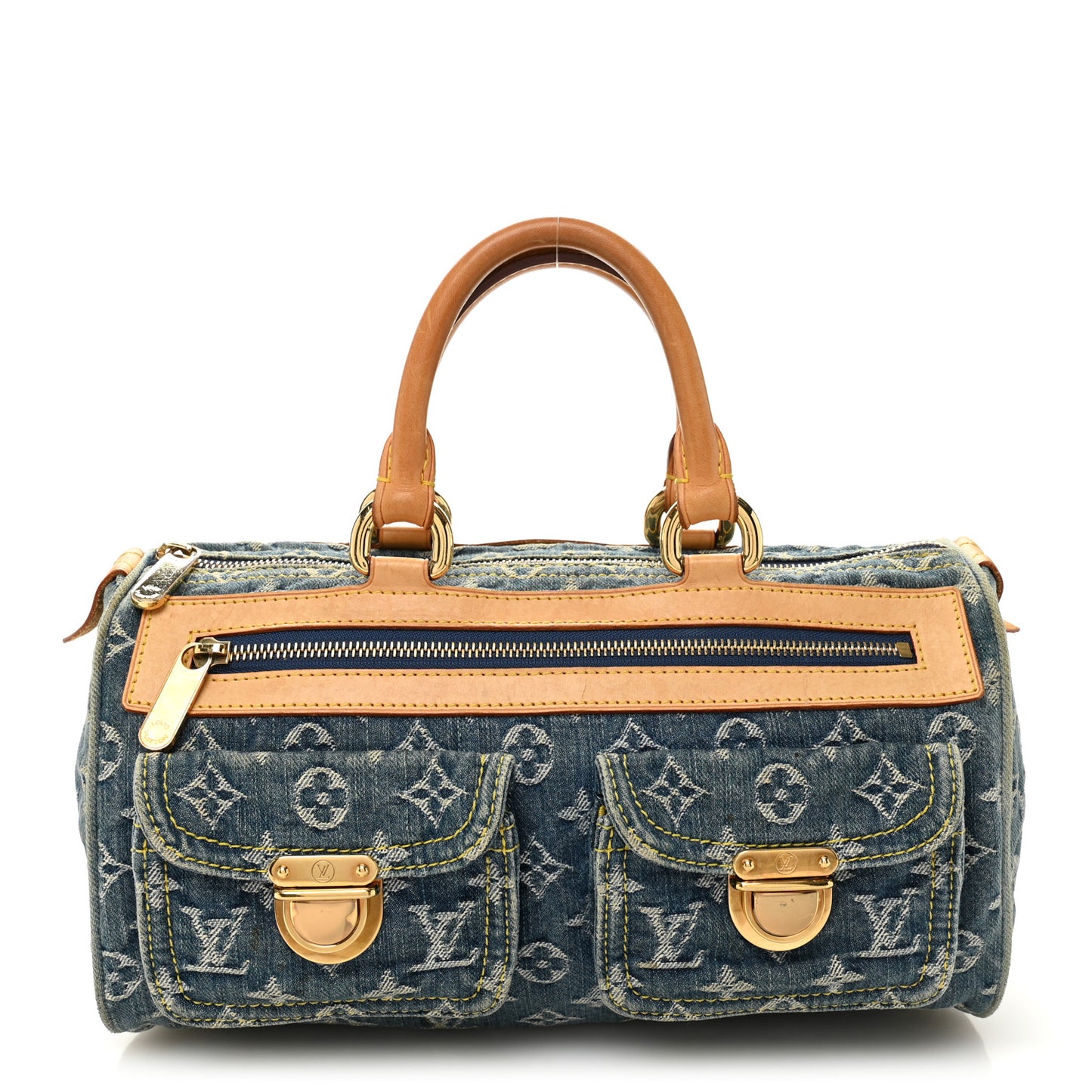 Monogram Denim Neo Speedy Blue
