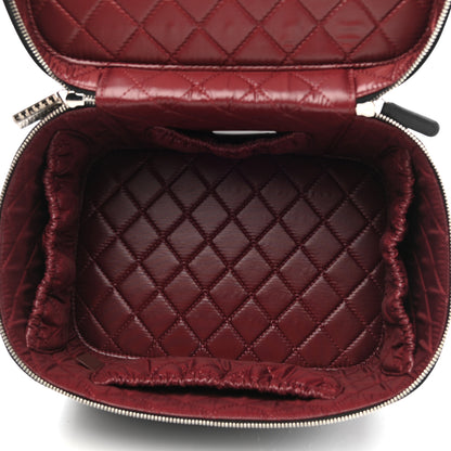 Chanel Lambskin Quilted Vanity Pouch Black 6 of 9