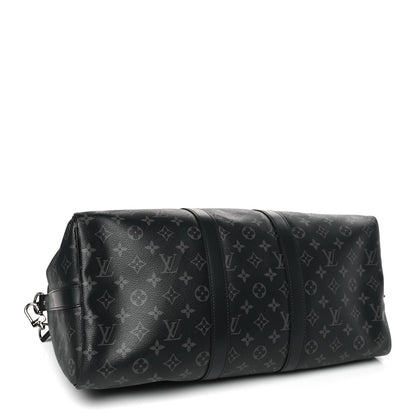 Louis Vuitton Monogram Eclipse Keepall Bandouliere 45 3 of 7
