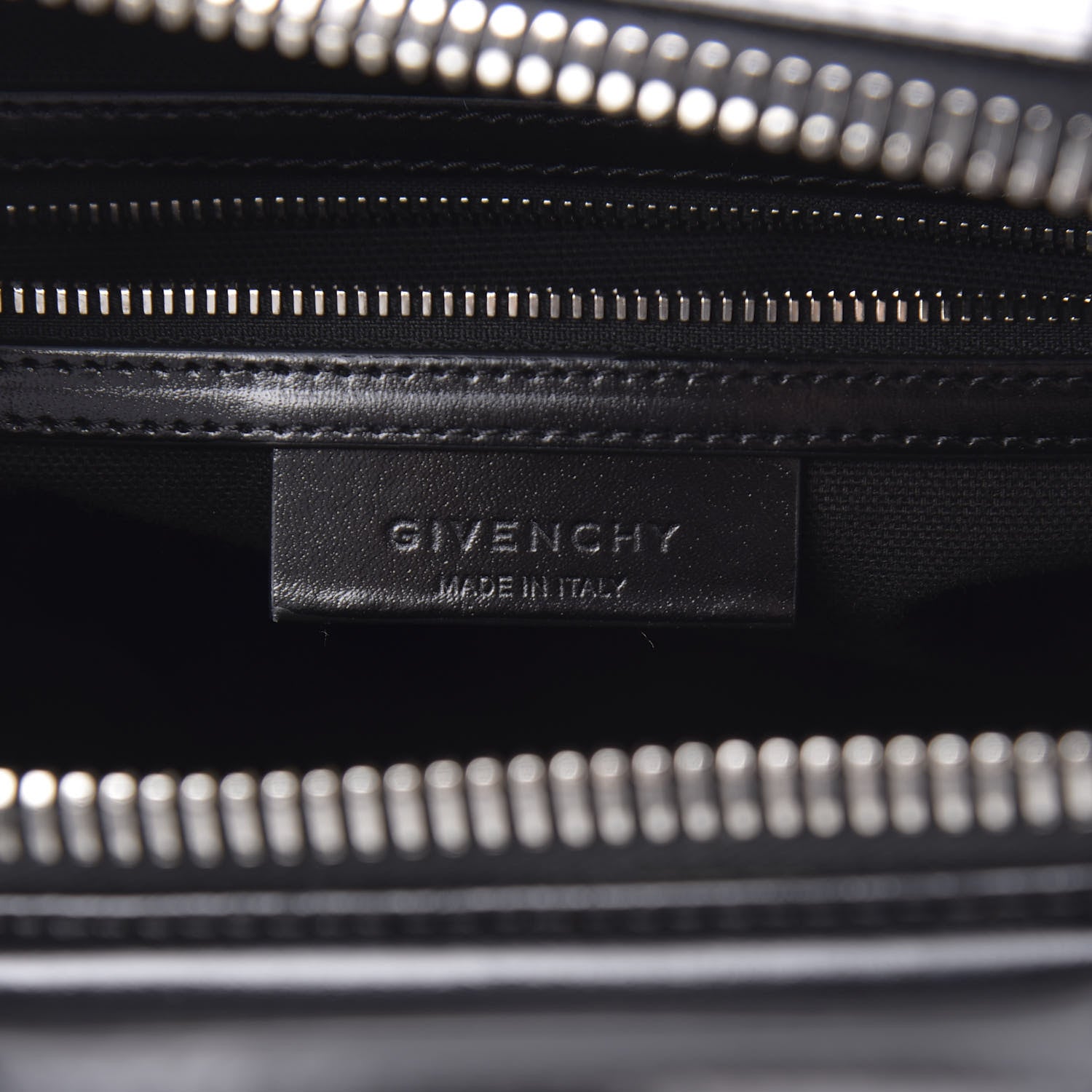 Givenchy Shiny Lord Calfskin Small Antigona Black 6 of 10