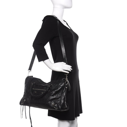 Balenciaga Agneau Classic Silver Hardware City Black 2 of 13