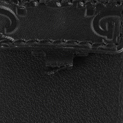 Gucci Guccissima Signature Interlocking G 40mm Belt 85 34 Black 6 of 6
