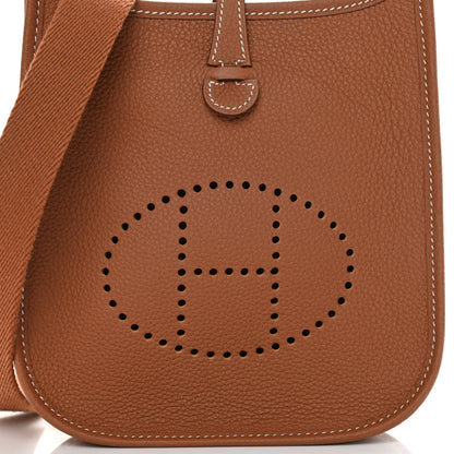 Hermes Taurillon Maurice Evelyne TPM Gold 8 of 11