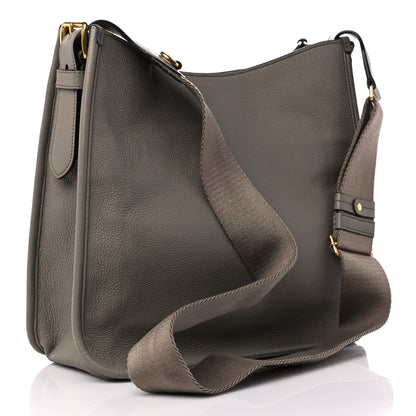 Prada Vitello Daino Messenger Hobo Argilla 2 of 10