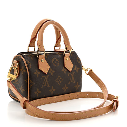 Louis Vuitton Monogram Nano Speedy Bandouliere 3 of 13