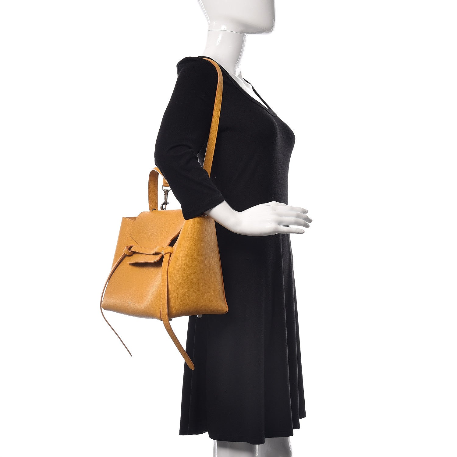 Celine Grained Calfskin Mini Belt Bag Imperial 3 of 15