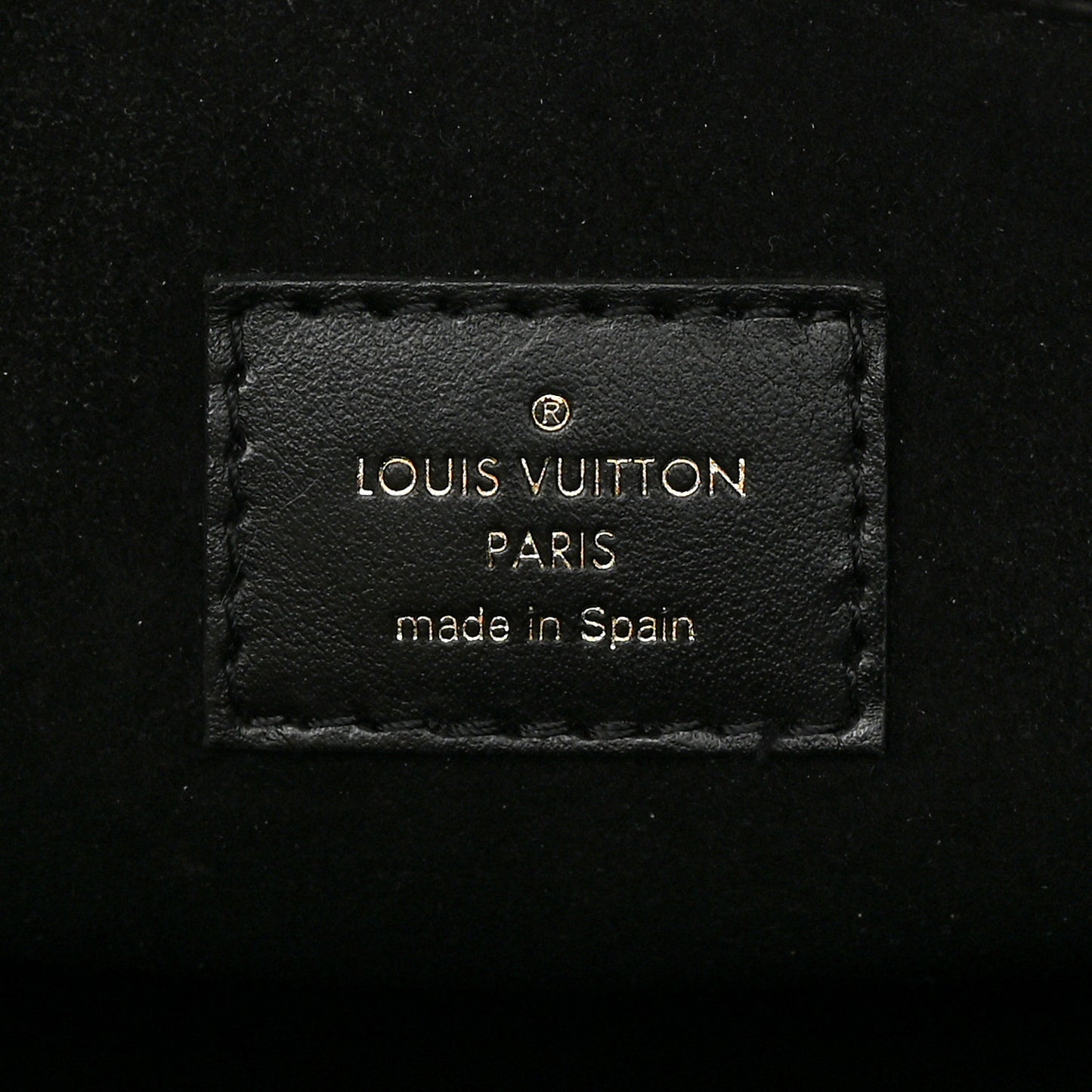 Calfskin Monogram On My Side PM Black