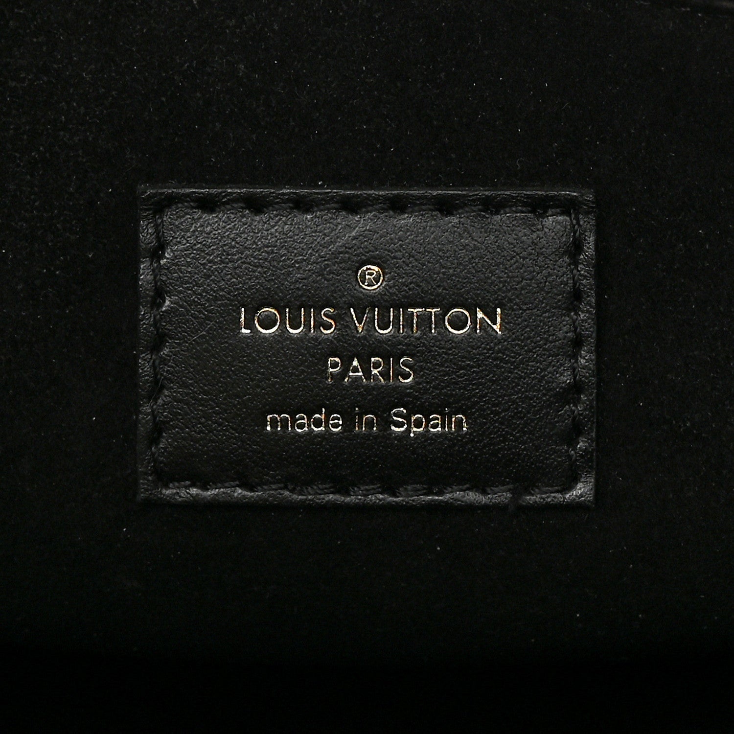 Louis Vuitton Calfskin Monogram On My Side PM Black 6 of 9