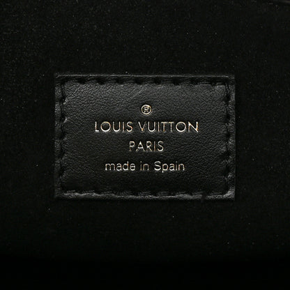 Louis Vuitton Calfskin Monogram On My Side PM Black 6 of 9