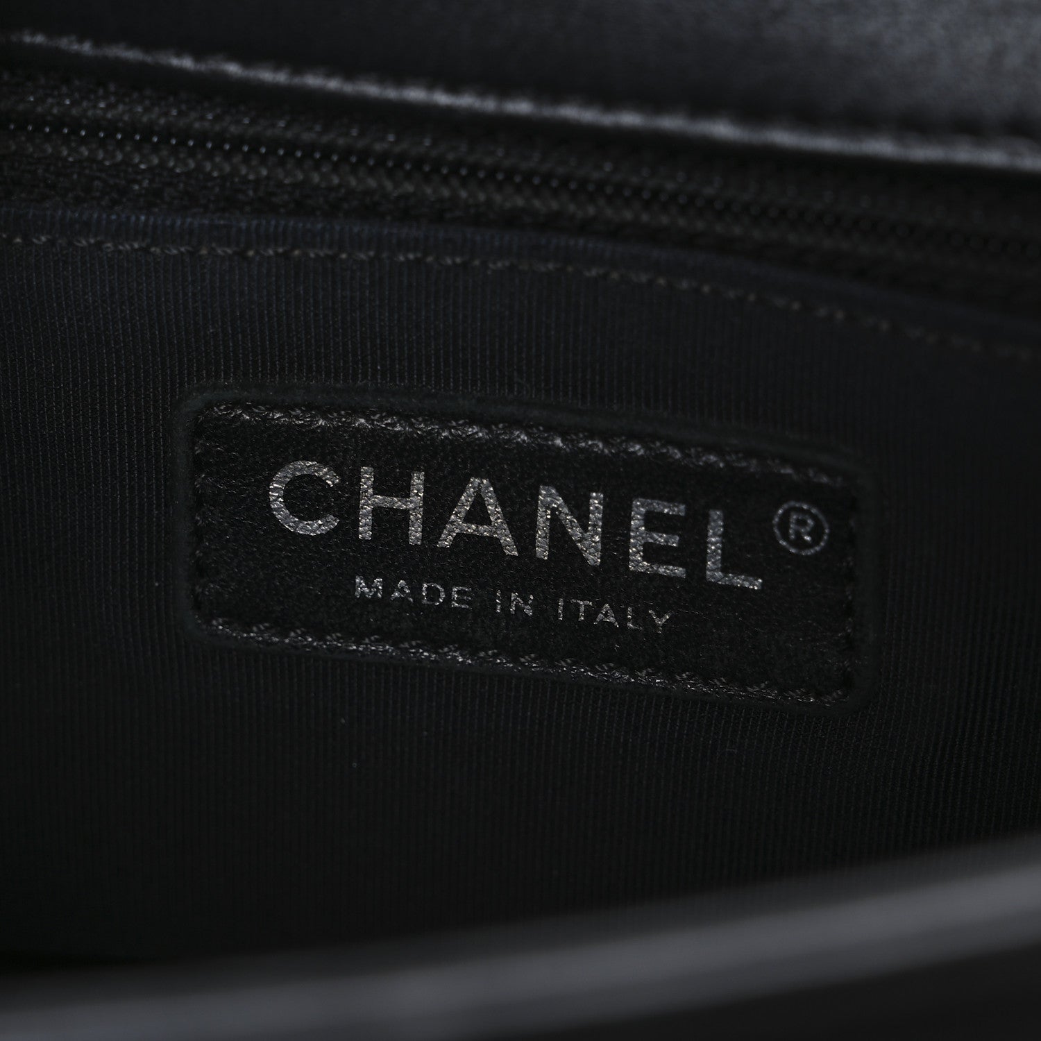 Chanel Calfskin Stitched Small Ring My Bag Flap Crossbody Bag Black 6 of 10