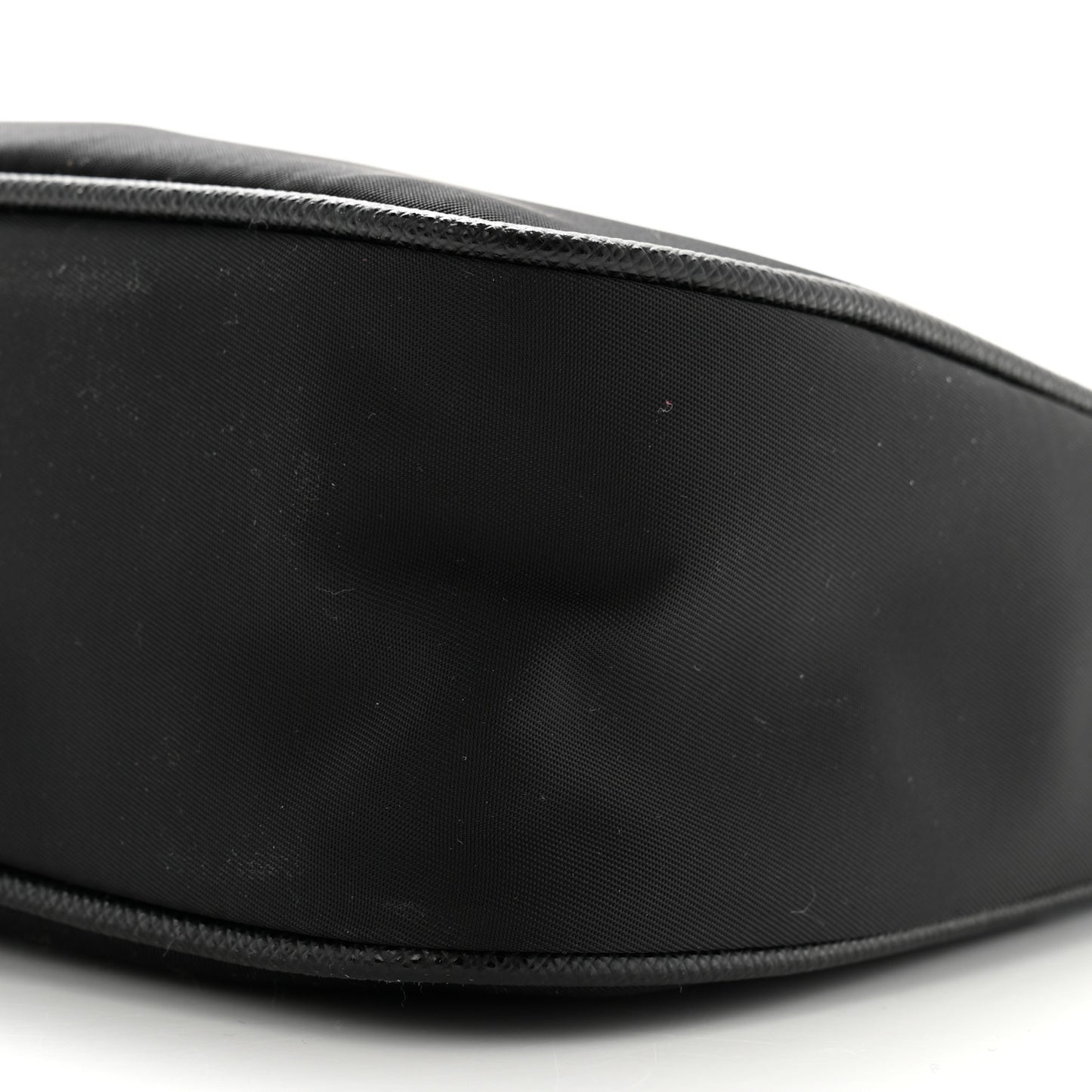 Tessuto Nylon Saffiano Mini Re-Edition 2005 Bag Black