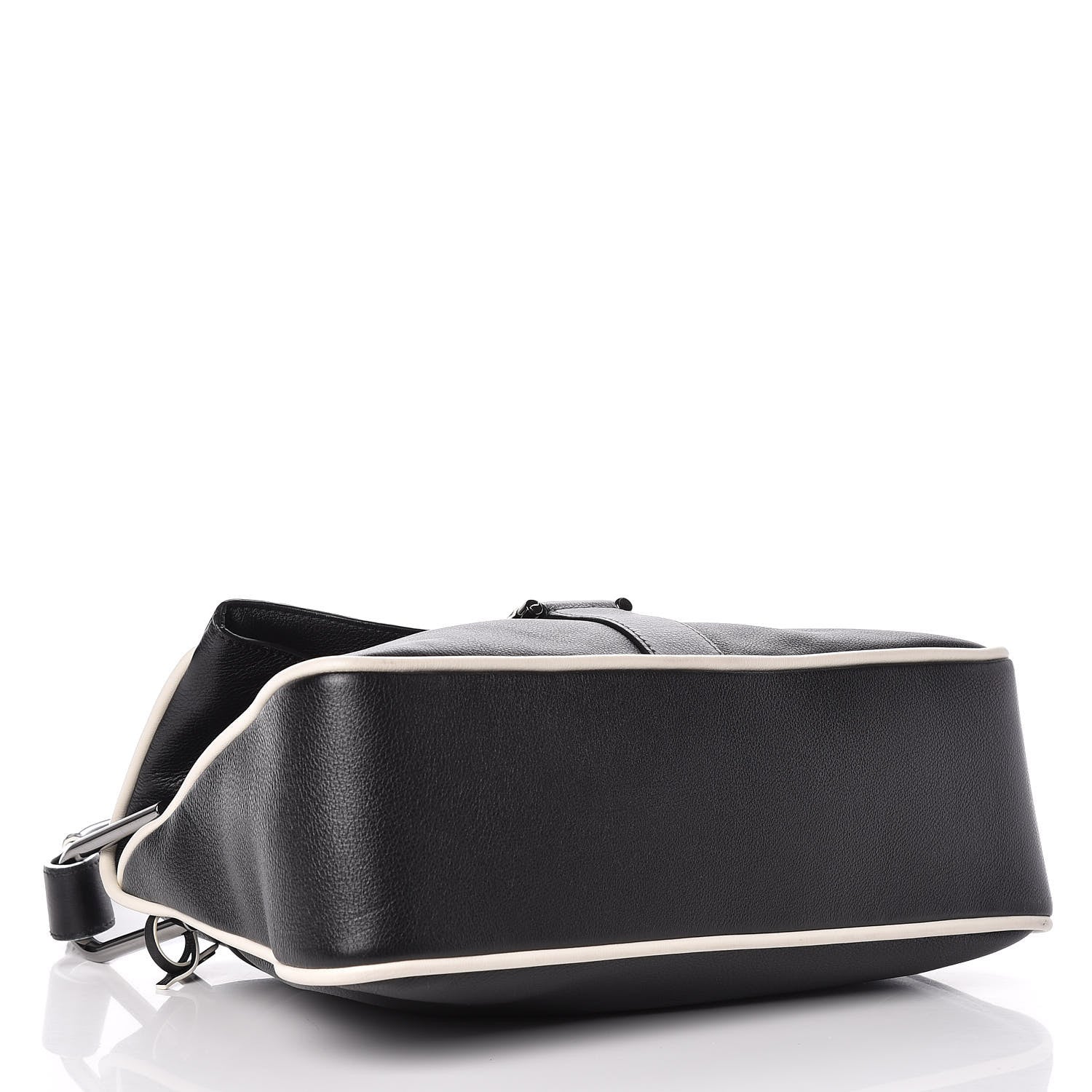Delvaux Polo PM Givry Shoulder Bag Black Ivory 4 of 13