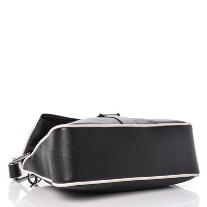 Delvaux Polo PM Givry Shoulder Bag Black Ivory 4 of 13
