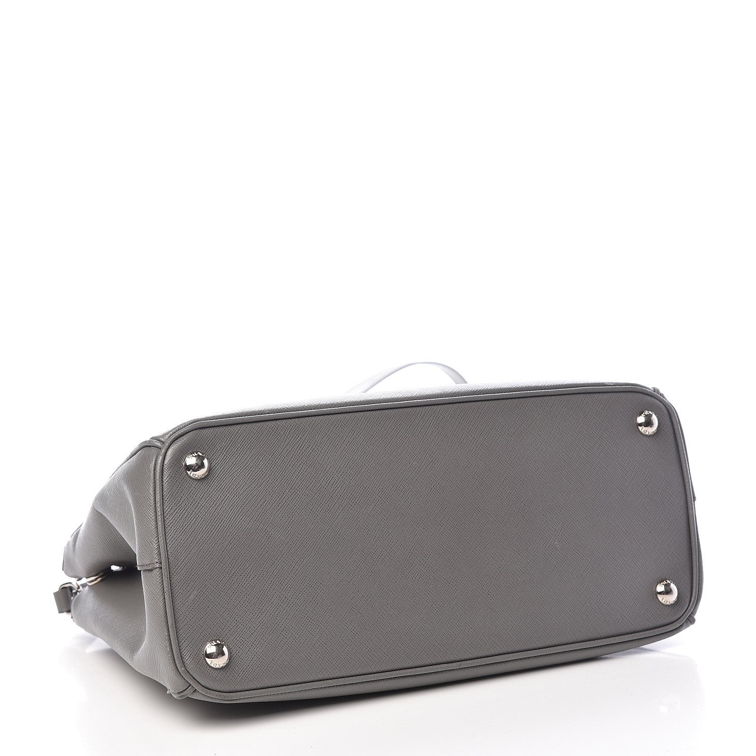 Prada Saffiano Small Galleria Double Zip Tote Marmo 5 of 18