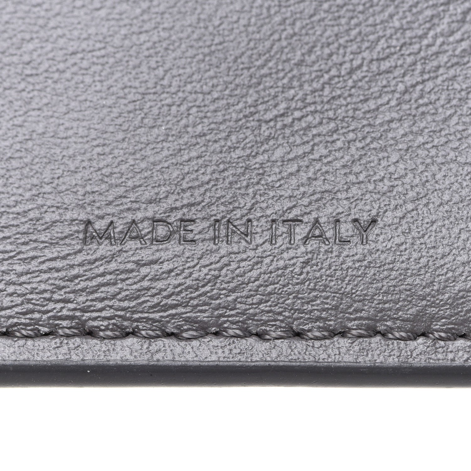 Celine Grained Calfskin Small Multifunction Strap Wallet Grey Vintage Pink 6 of 7