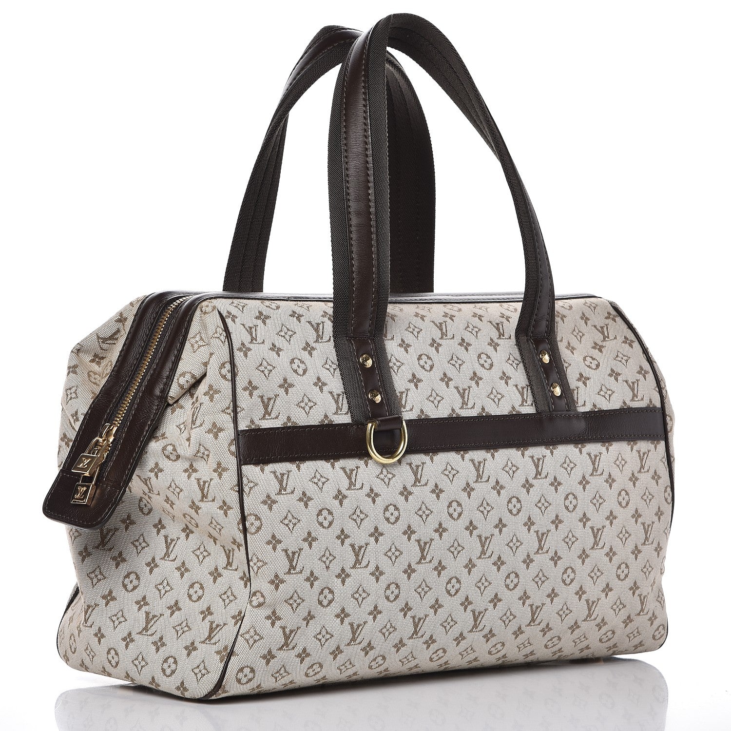 Louis Vuitton Mini Monogram Josephine GM Light Kaki 3 of 8