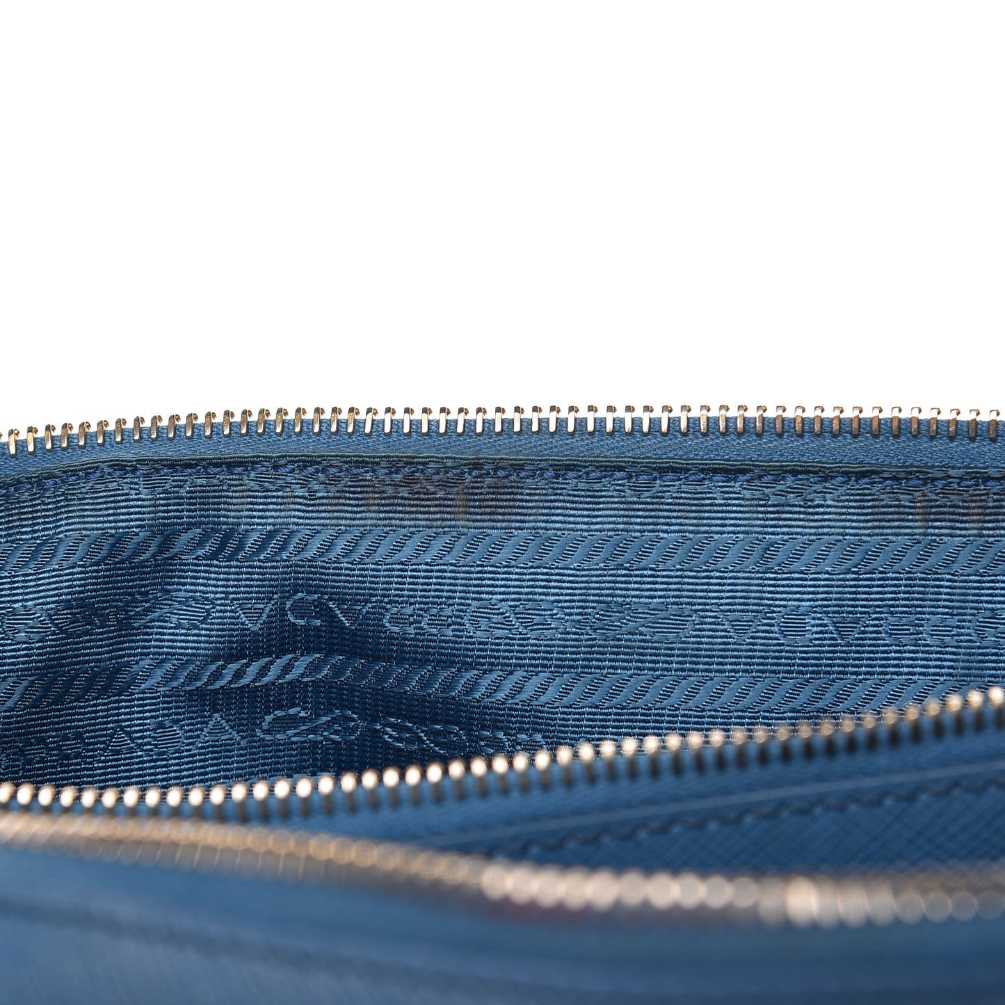 Saffiano Large Galleria Double Zip Tote Cobalto