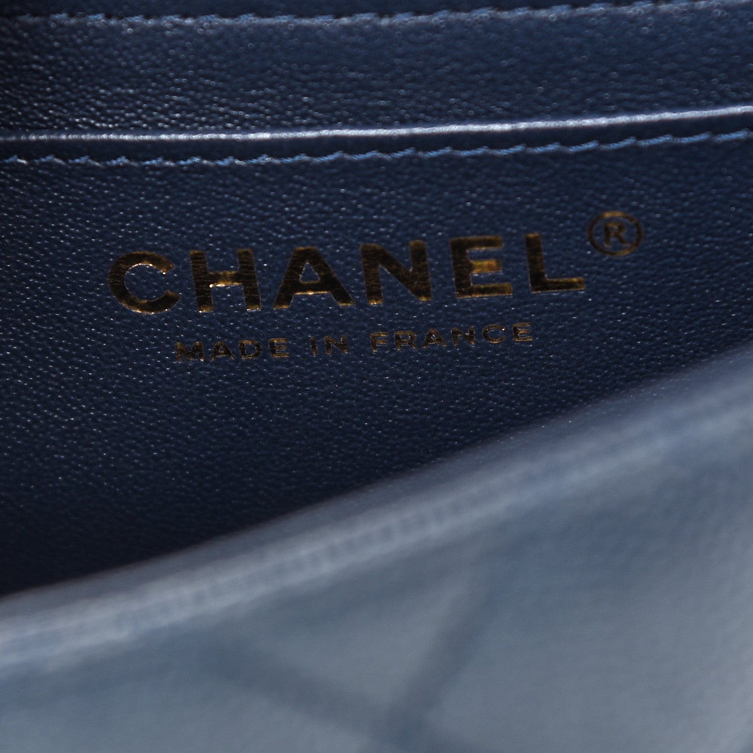 Chanel Caviar Quilted Mini Square Flap Navy 5 of 8
